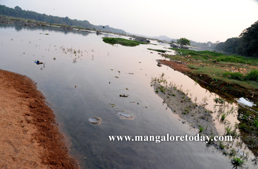 polluted water of thumbay dam